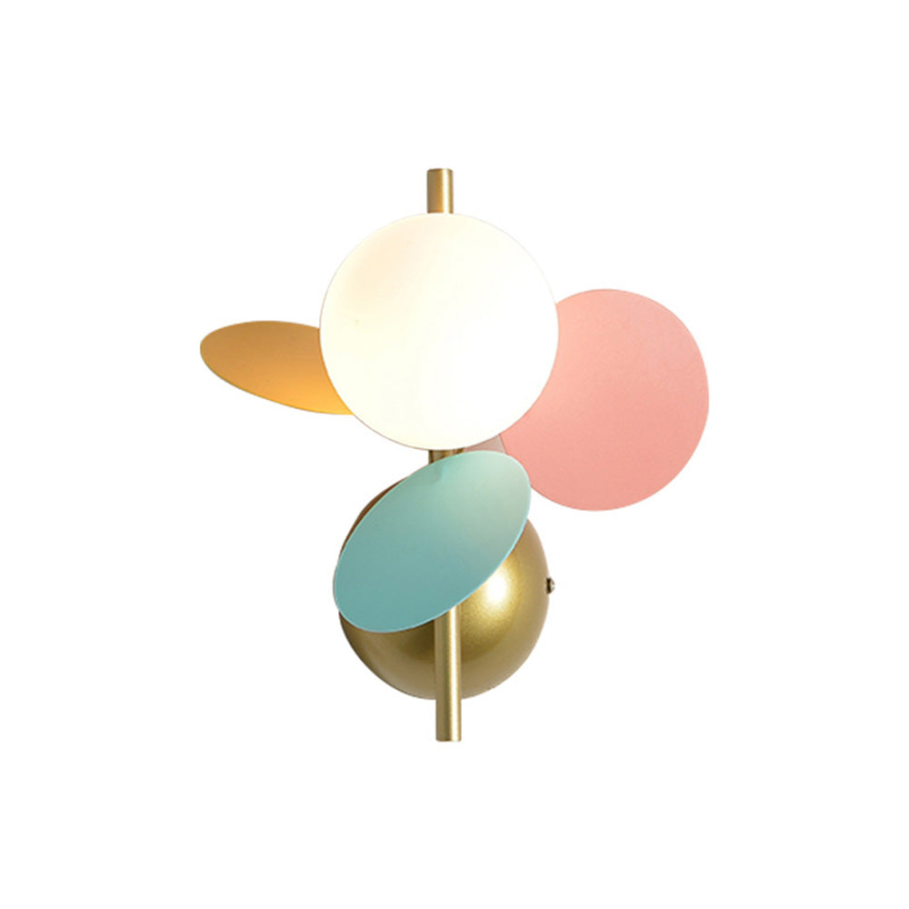 Creative Macaron Multi-Leaves Wall Lamp
