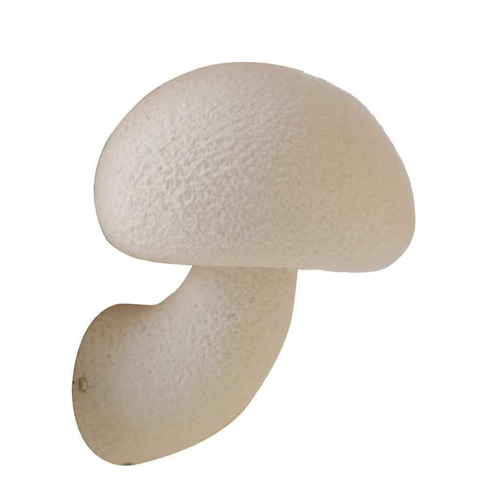 French Creative Cream Mushroom Wall Light