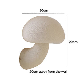 French Creative Cream Mushroom Wall Light