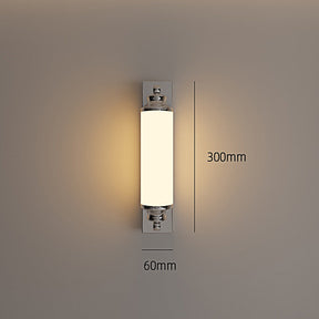 Modern Chrome Cylinder LED Wall Light