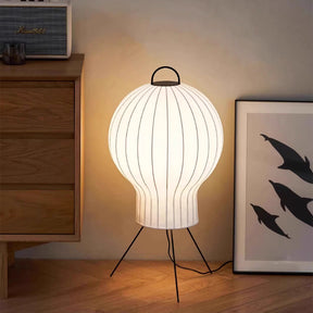 Contemporary Silk Hot Air Balloon Floor Lamp