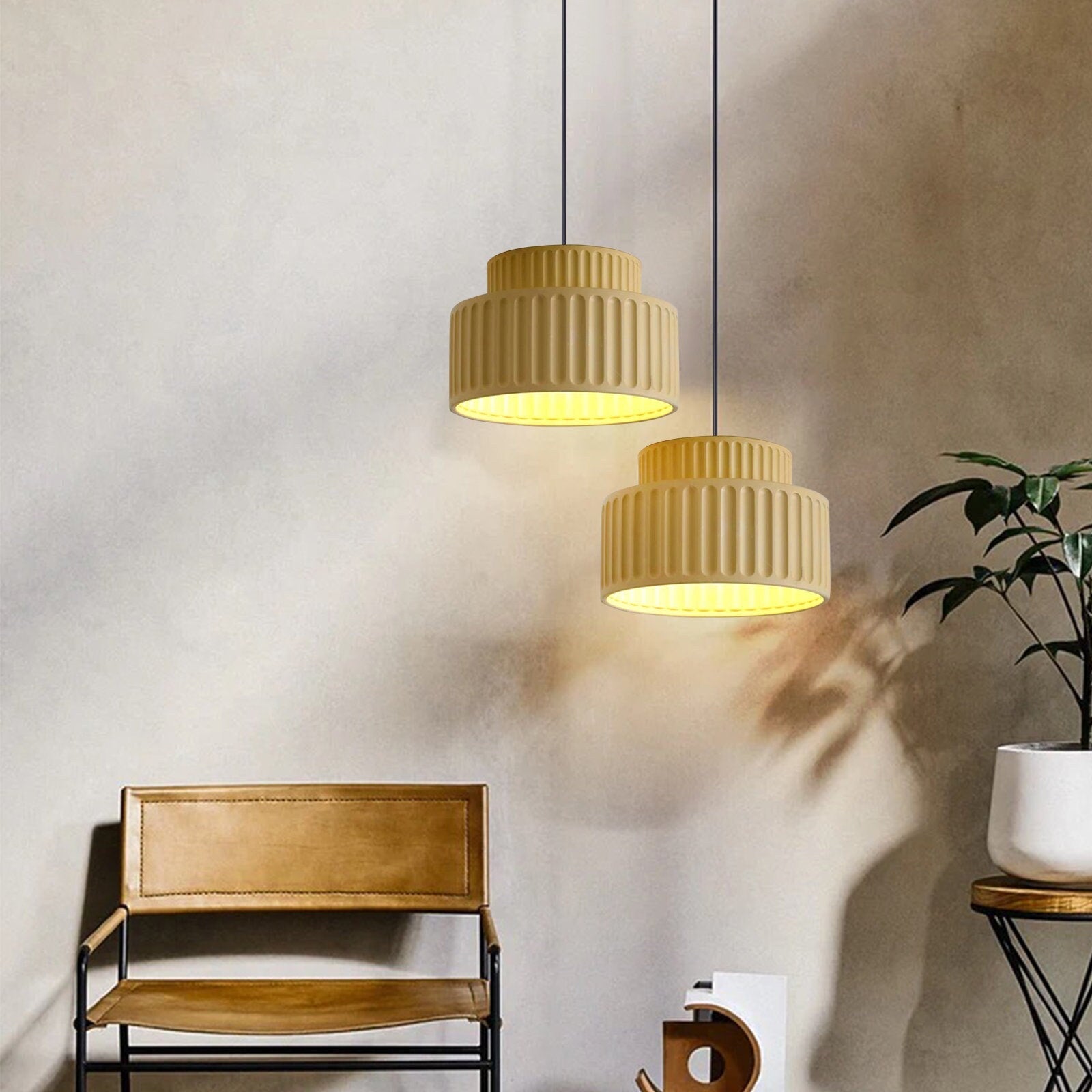 Bauhaus Resin Simple Modern Pendant Lamp
