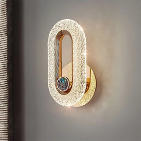 Luxury Acrylic Loop LED Wall Light