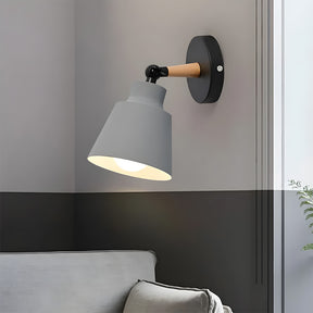 Modern Colorful Bracket Iron Bedroom Wall Lamp