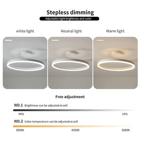 Nordic LED Geometry Circle Ceiling Light