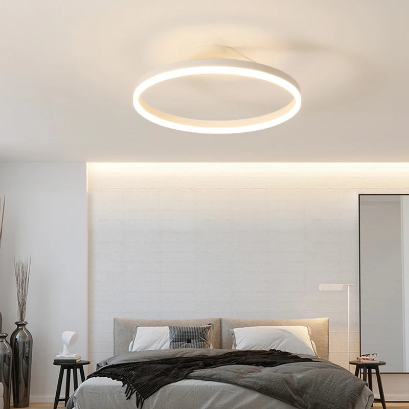 Nordic LED Geometry Circle Ceiling Light