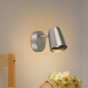 Versatile wall light that fits into various room styles.