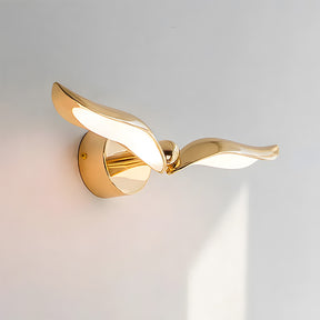 A creative wall light inspired by the graceful shape of a seagull, perfect for modern interiors.