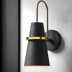 Sleek, modern wall light that adds warmth and sophistication.