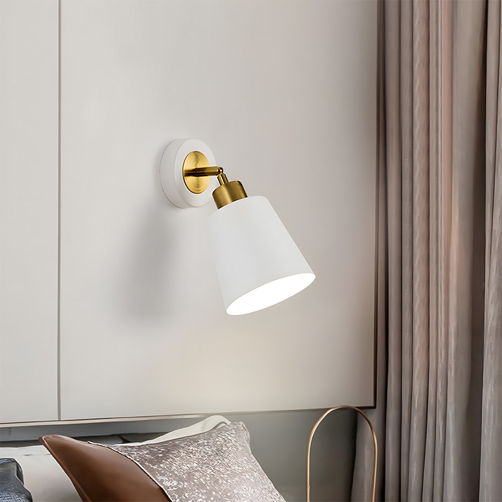 Sleek and minimalistic wall light, ideal for creating a serene ambiance in your room.