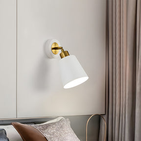 Sleek and minimalistic wall light, ideal for creating a serene ambiance in your room.