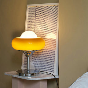 Vintage Bauahus Glass Creative Desk Lamp