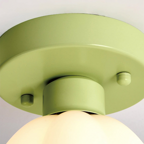 Modern Flower Shape Semi-Flush Ceiling Light -Homdiy