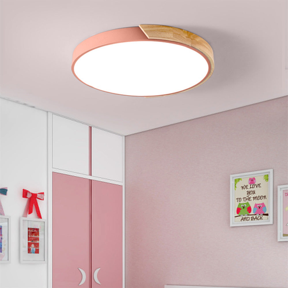 Minimalist Round LED Dimmable Ceiling Light -Homdiy