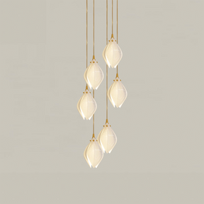 Creative Multi-heads Stylised Bloom Buds Pendant Lamp