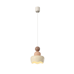 Cream Sunny Rain Doll Bedroom Pendant Light -Homdiy