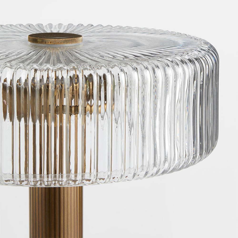 Modern Luxurious Glass Bedroom Table Lamp -Homdiy