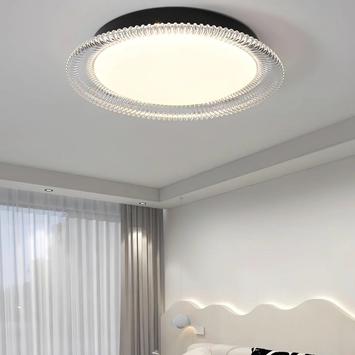 Minimalist Round Acrylic Living Room Ceiling Light