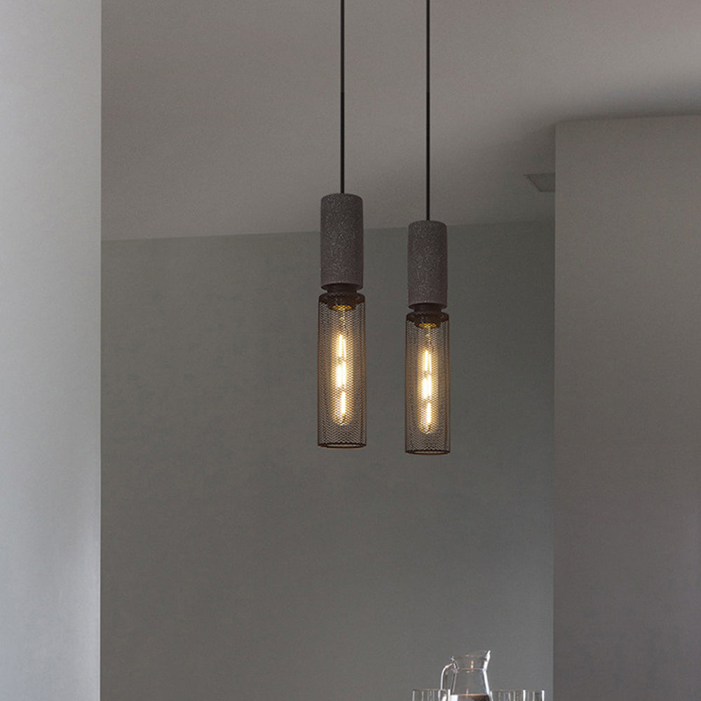 Black LED Chandelier Minimalist Pendant Lighting -Lampsmodern