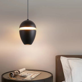 Simple Small 1-Light Bedside Pendant Light for Bedroom